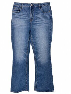 Old Navy Womens Size 12 Extra High-Rise Flare Jeans Secret-Smooth Medium Wash